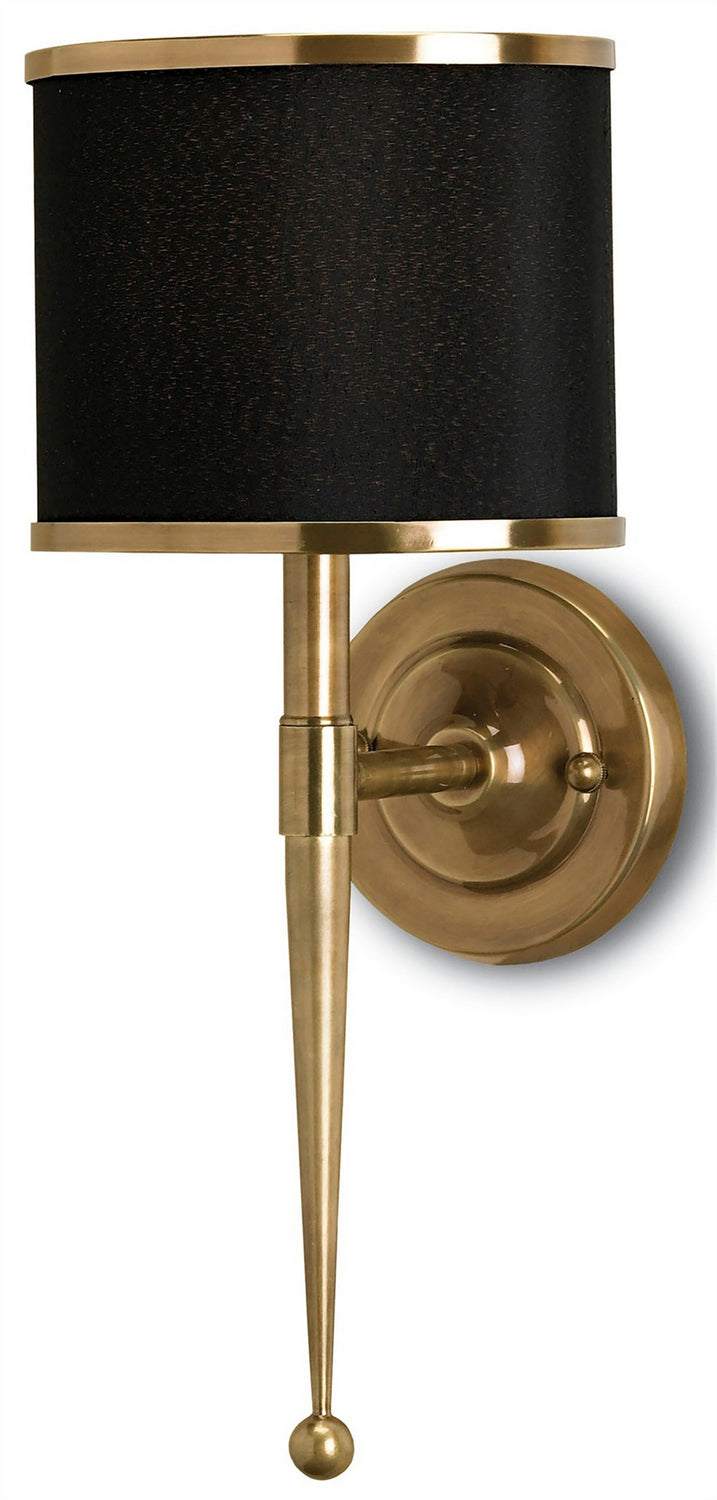 Currey and Company - 5021 - One Light Wall Sconce - Primo - Antique Brass