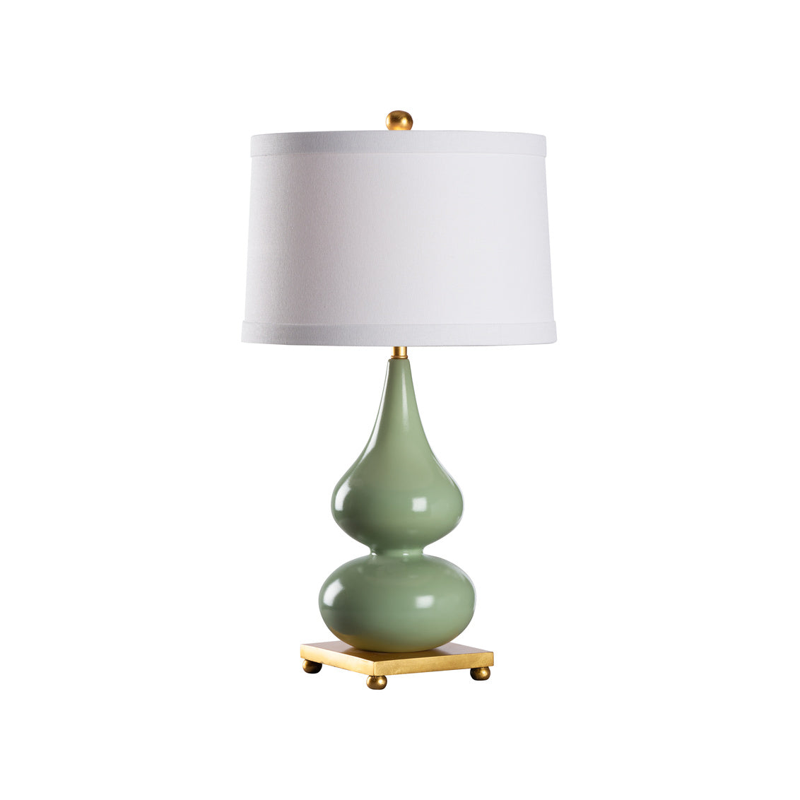 Wildwood Whitney Lamp - Laurel Green
