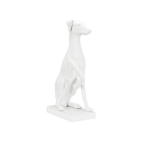 Chelsea House Greyhound Sculpture - White