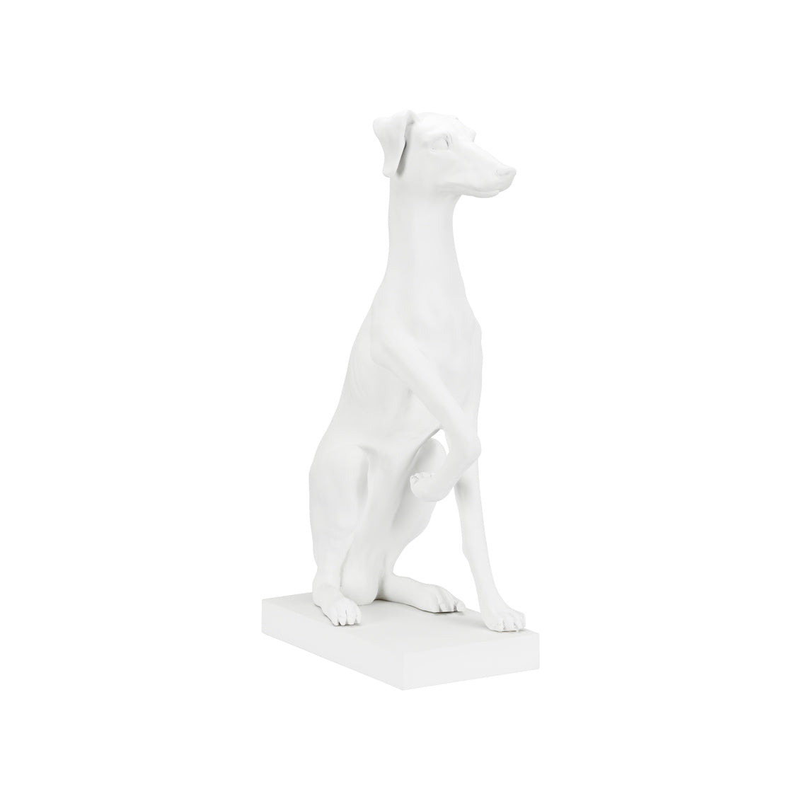 Chelsea House Greyhound Sculpture - White