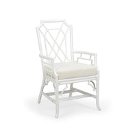 Wildwood Wild Palm Armchair - White