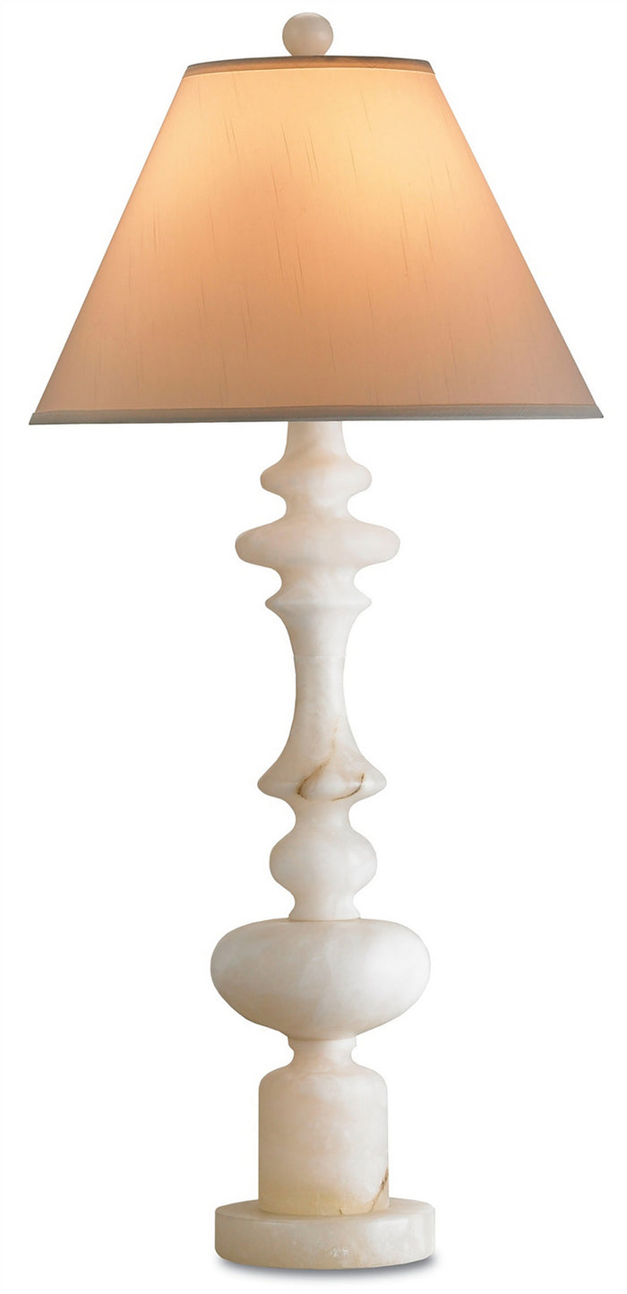 Currey and Company One Light Table Lamp from the Farrington collection in Natural finish