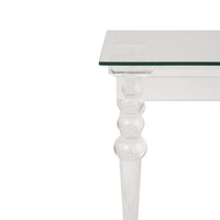 Chelsea House Acrylic & Glass Side Table