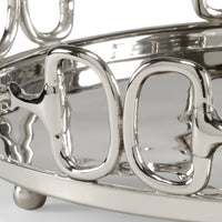 Wildwood Stirrups Tray - Nickel (Lg)