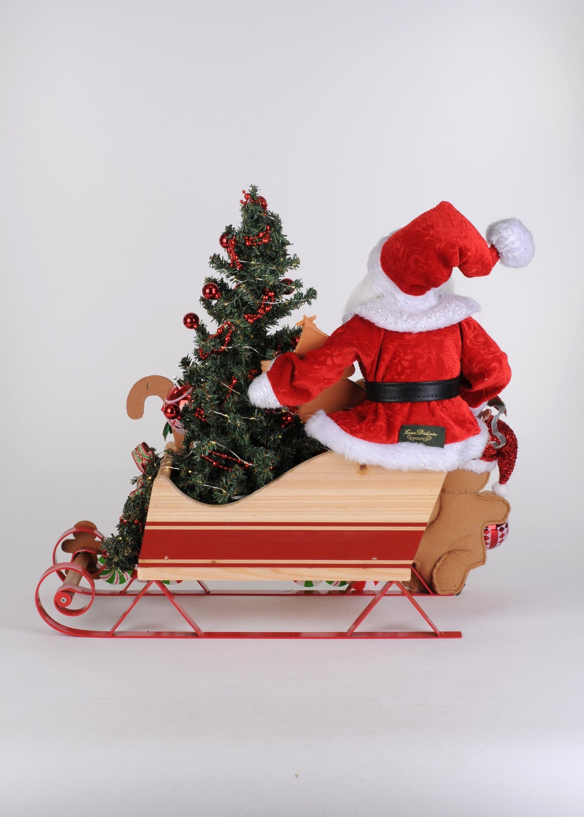 Karen Didion Lighted Gingerbread Bakery Sleigh