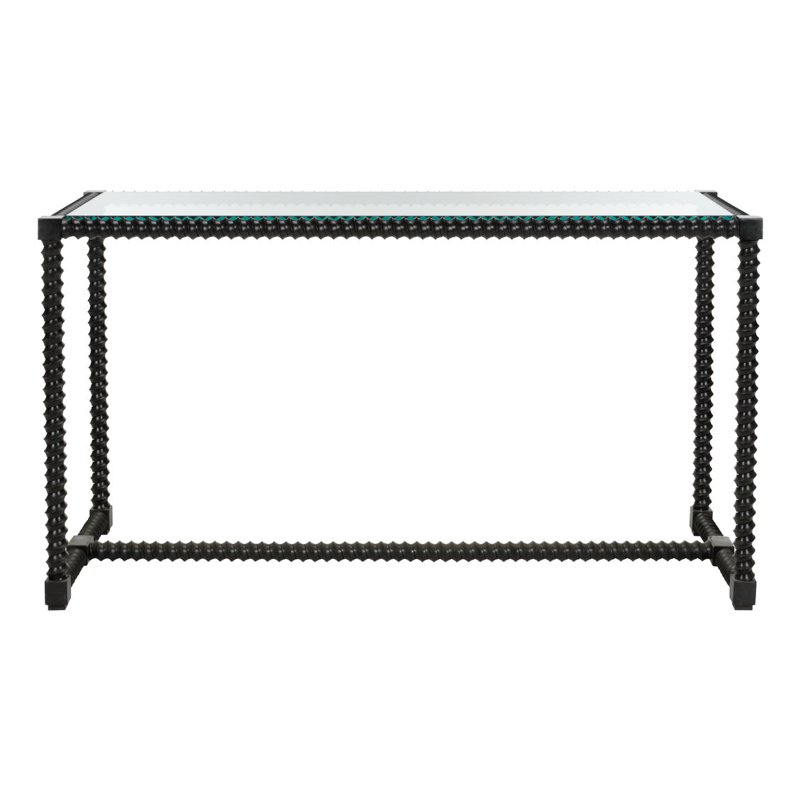 Chelsea House Twisted Console Table - Black