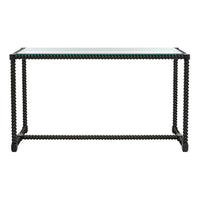 Chelsea House Twisted Console Table - Black