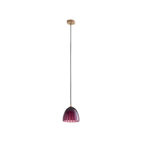 Wildwood Caterina Single Pendant - Aubergine