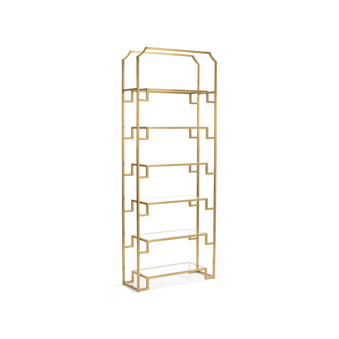 Wildwood Hampton Shelf Unit  - Brass