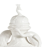Chelsea House Peacock Ceramic Urn