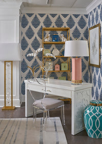 Chelsea House Orchid On Stand - Silver (Med)