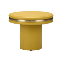 Chelsea House Edison Leather Coffee Table