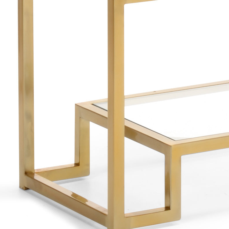 Wildwood Hampton Shelf Unit  - Brass
