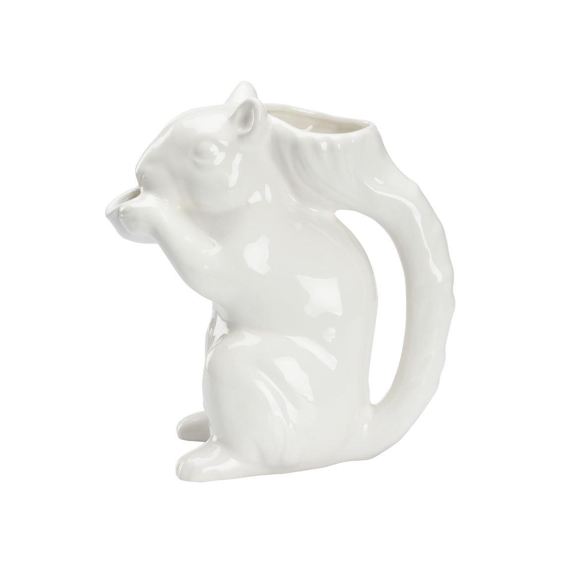 Chelsea House Squirrel Pitcher - White