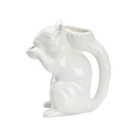 Chelsea House Squirrel Pitcher - White