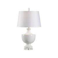 Wildwood Gate Finial Lamp - Snow