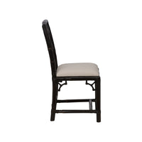 Chelsea House Chippendale Bamboo Chair - Cracked Pepper