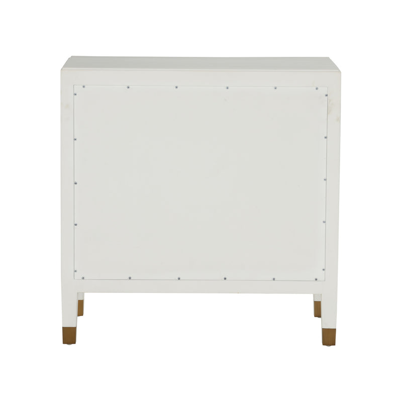 Chelsea House Jill Bedside Chest - White