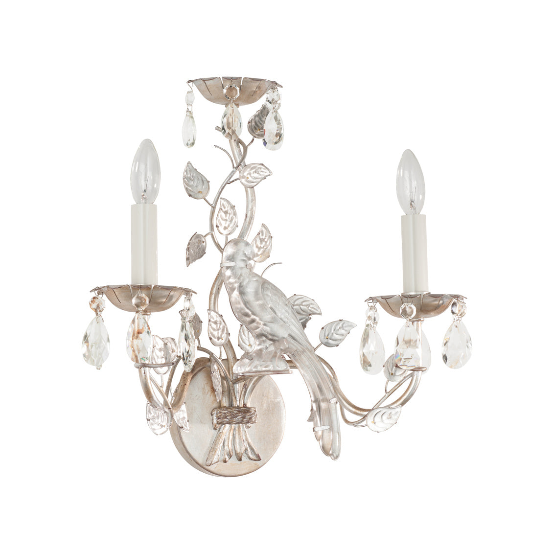 Chelsea House Crystal Bird Sconce - Right