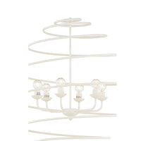 Chelsea House Spyral Chandelier - White
