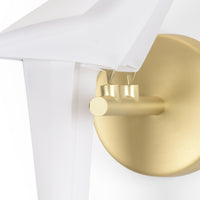 Chelsea House Origami Bird Sconce (Left)