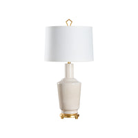 Wildwood Emma Lamp- Crackled Snow