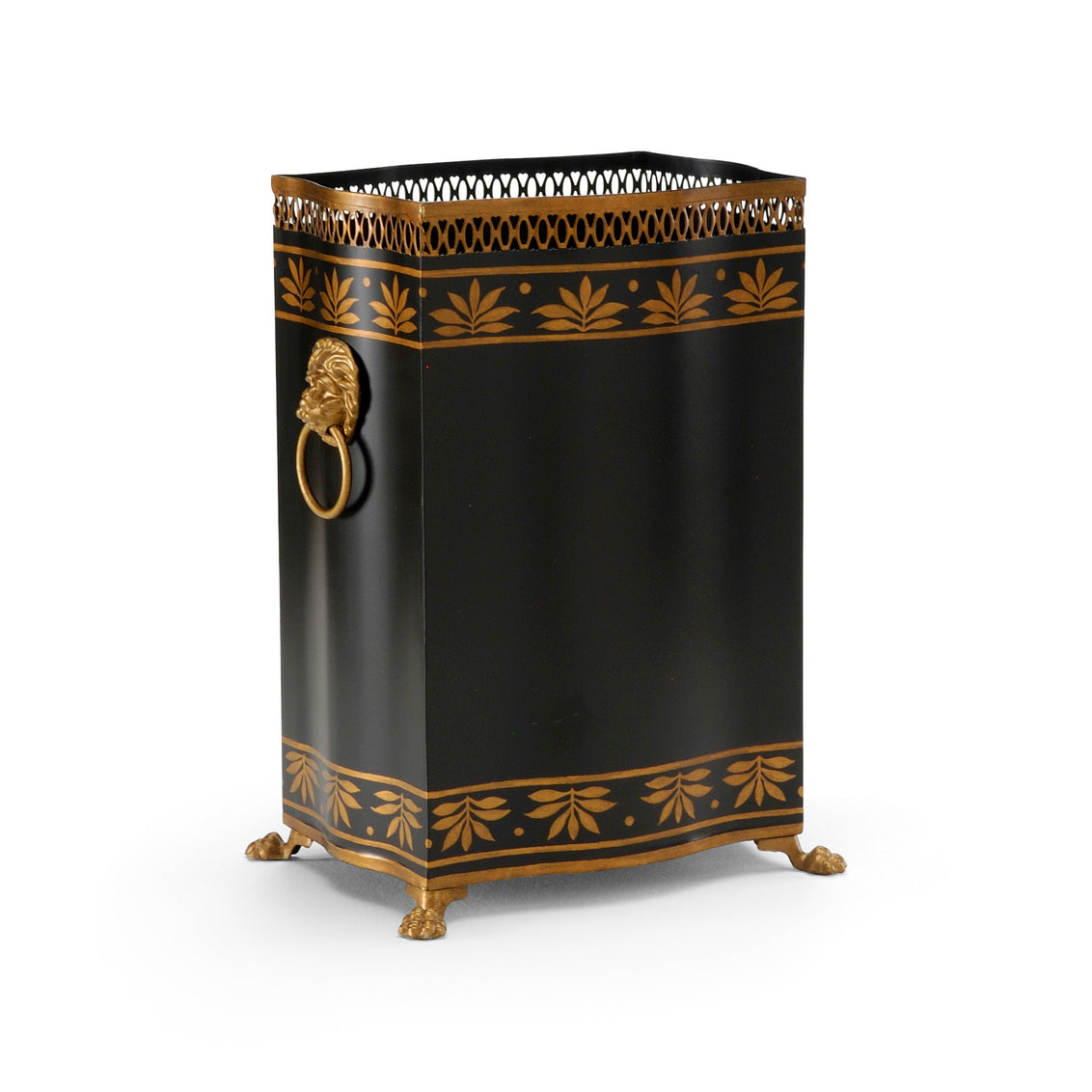 Chelsea House Carlton Wastebasket - Black