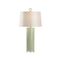 Chelsea House April Honeycomb Lamp - Pistachio