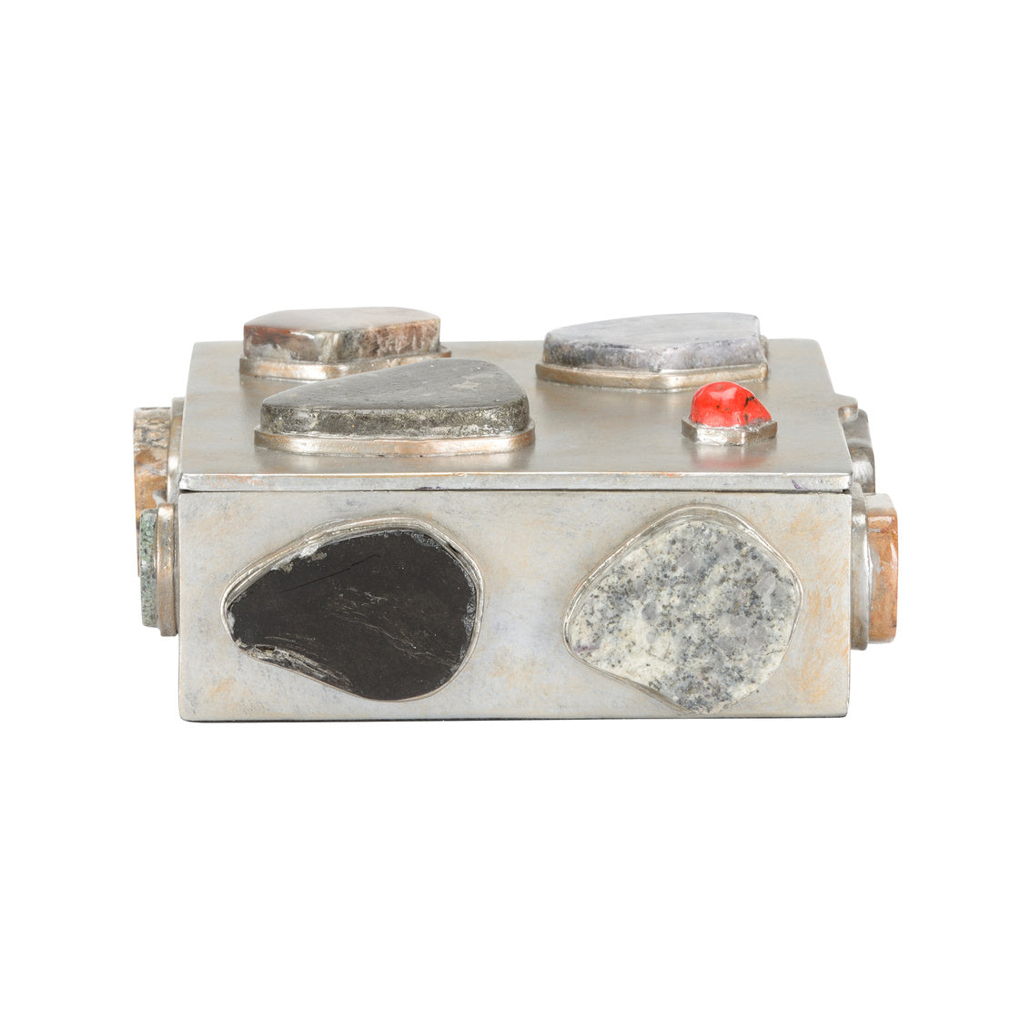Chelsea House Caribbean Gold Jewelry Box-Square (Sm)