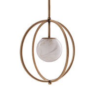 Wildwood Donata Pendant - Bronze Marble