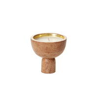 Design Shop Natural Tanner Candle, 3.75" X 3.75", Set of 2.