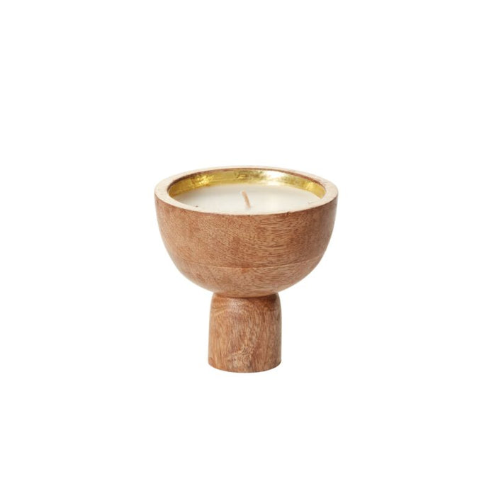 Design Shop Natural Tanner Candle, 3.75" X 3.75", Set of 2.