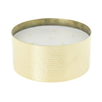 Design Shop Gold Ritual Candle, 8" X 4"