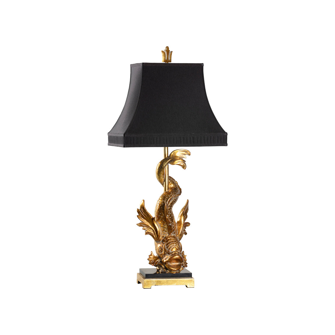 Wildwood Imperial Dragon Lamp - Gold