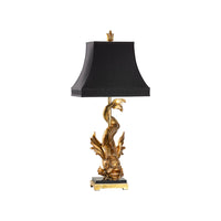 Wildwood Imperial Dragon Lamp - Gold