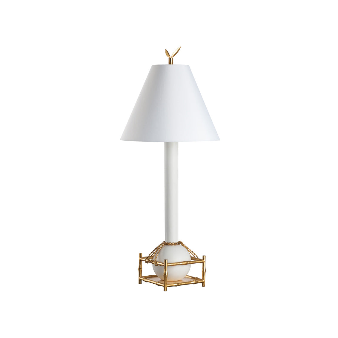 Chelsea House Tai Fu Table Lamp - White