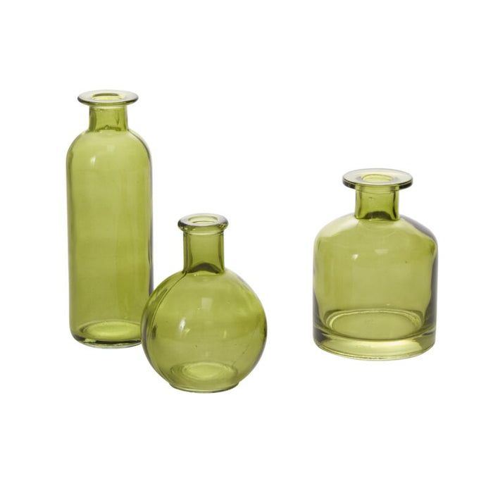 Design Shop Carlotta Budvase Set of 3 - 4"/4.25"/6.25", Set of 2