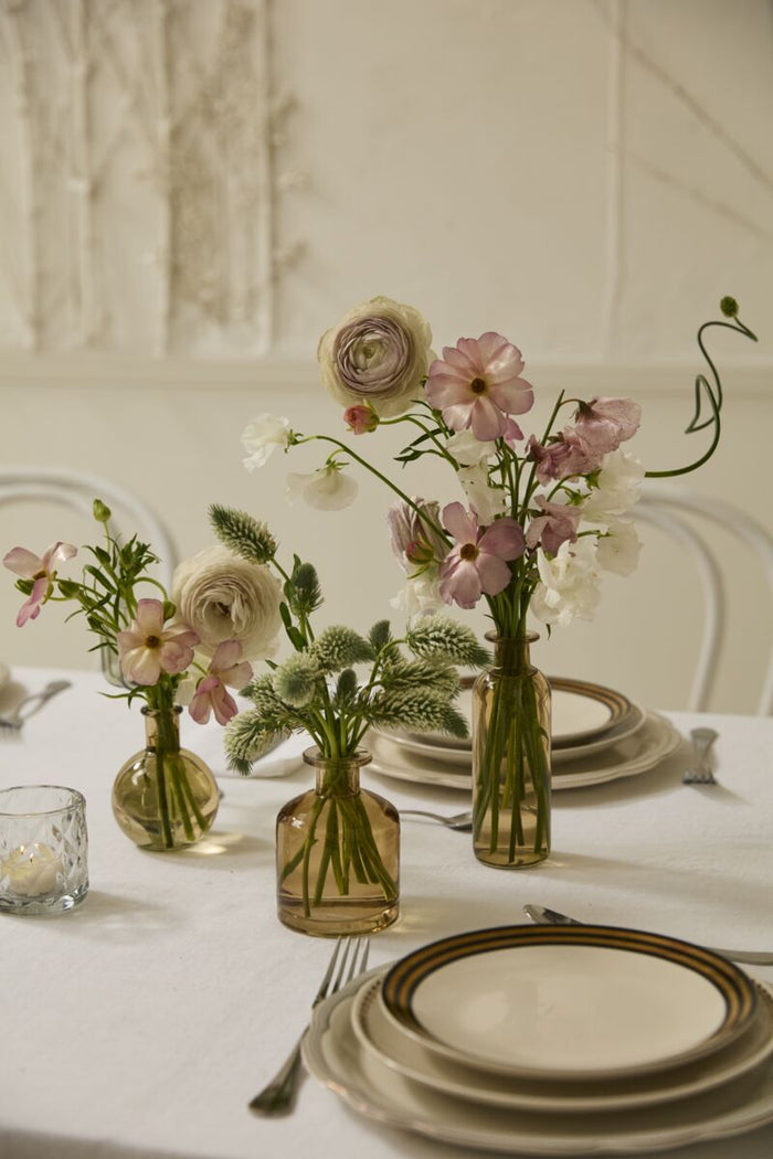 Design Shop Carlotta Budvase Set of 3 - 4"/4.25"/6.25", Set of 2