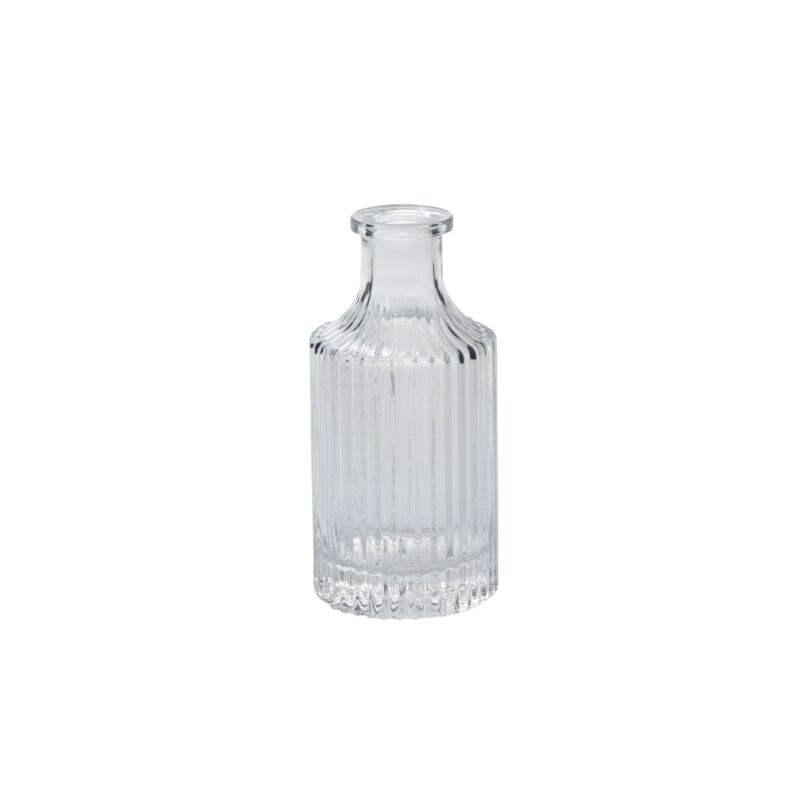 Design Shop Clear Karina Budvase, 2.5" X 5.5", Set of 3.