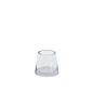 Design Shop Fat Pyramid Vase 4.5"x 4"