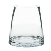 Design Shop Fat Pyramid Vase 5.75"x 6"