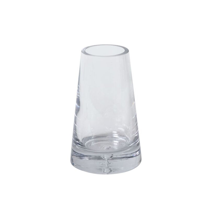 Design Shop Fat Pyramid Vase 4.75"x 8"