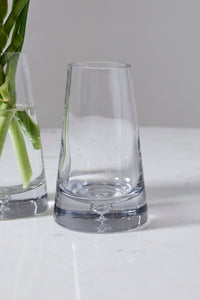 Design Shop Fat Pyramid Vase 4.75"x 8"