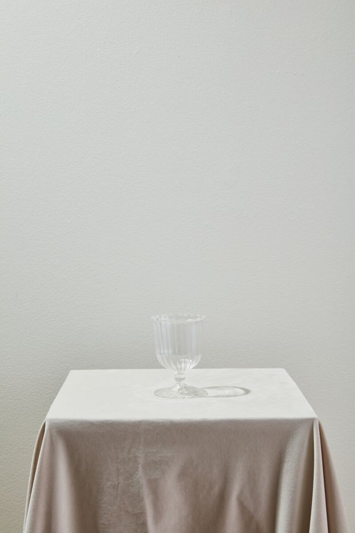 Design Shop Clear April Vase, 3.5" X 5", Set of 4.
