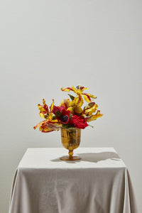 Design Shop Amber April Vase, 3.5" X 5", Set of 4.