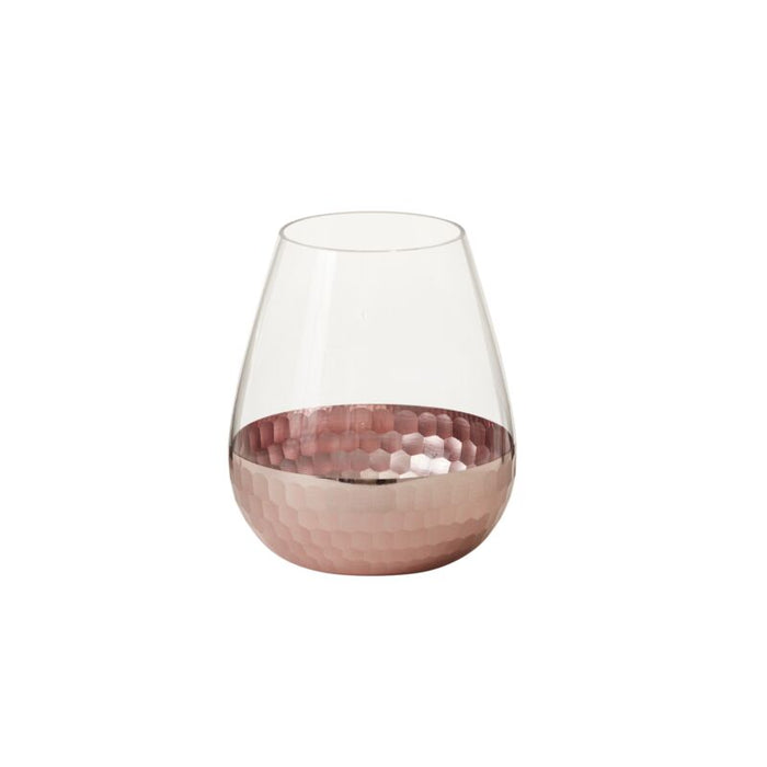 Design Shop Pink Elsa Tapered Vase, 5.25" X 6.25"