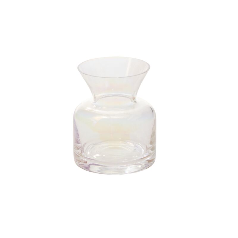 Design Shop Iridescent Fairy Vase, 3" X 3.5", Set of 4.
