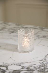 Design Shop Clear Share Votive, 4" X 4.75".