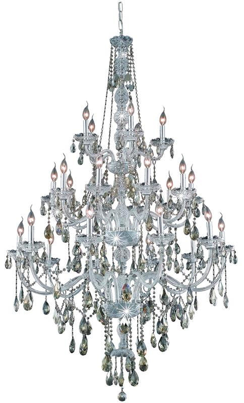 Elegant Lighting - 7925G43C-GT/RC - 25 Light Chandelier - Verona - Chrome