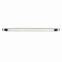 Design Shop Black and White Striped Marble Cutting Board 14.5"
